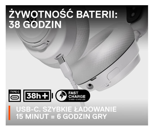 STEELSERIES Arctis Nova 7X white 61567 - 1185193 - zdjęcie 10